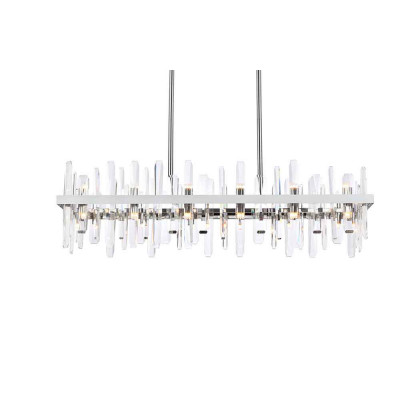 Elegant Chandelier - Chrome, L 42" (2200G42C)