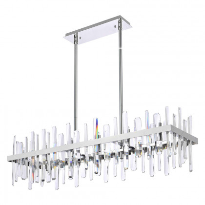 Elegant Chandelier - Chrome, L 42" (2200G42C)