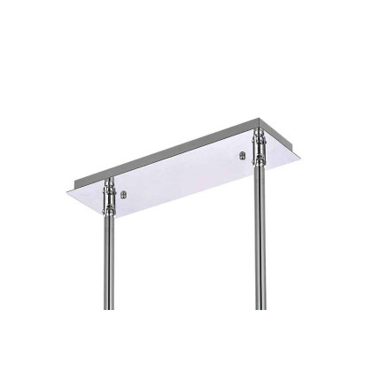 Elegant Chandelier - Chrome, L 42" (2200G42C)