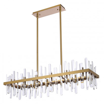 Elegant Chandelier - Satin Gold, L 42" (2200G42SG)