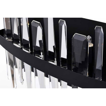 Elegant Wall Sconce - Black, L 24" (2200W24BK)