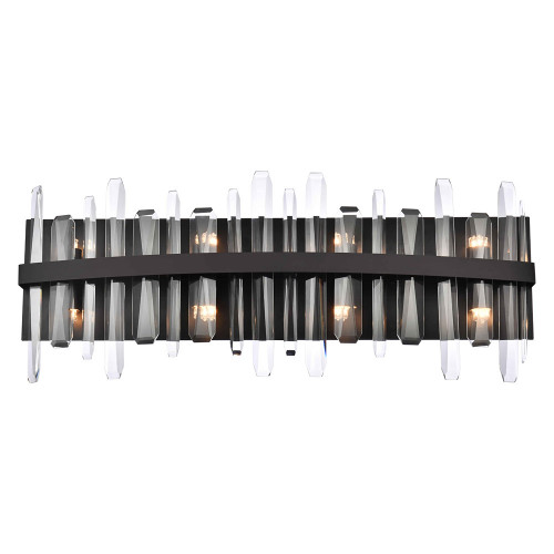 Elegant Wall Sconce - Black, L 30" (2200W30BK)