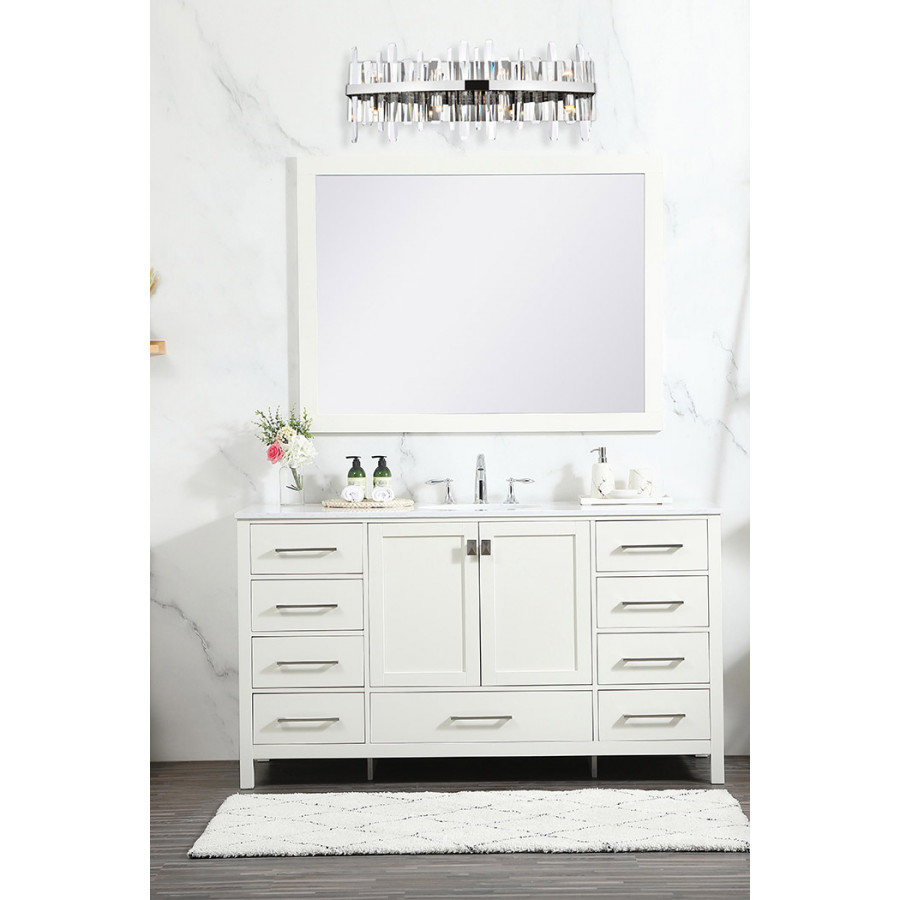 Elegant Wall Sconce - Chrome, L 30" (2200W30C)