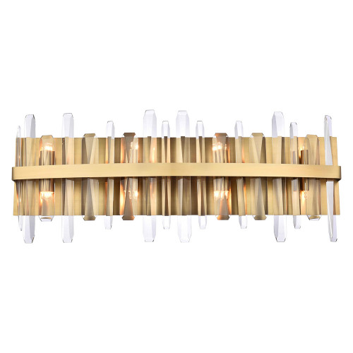 Elegant Wall Sconce - Satin Gold, L 30" (2200W30SG)