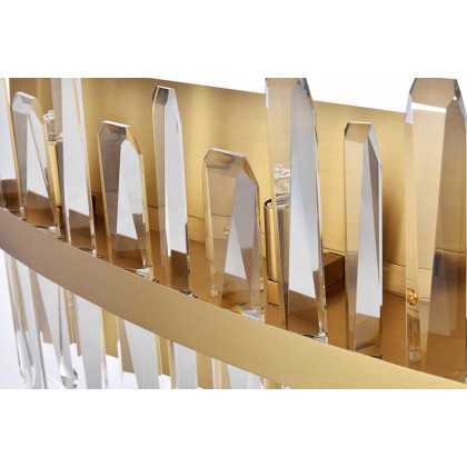 Elegant Wall Sconce - Satin Gold, L 30" (2200W30SG)