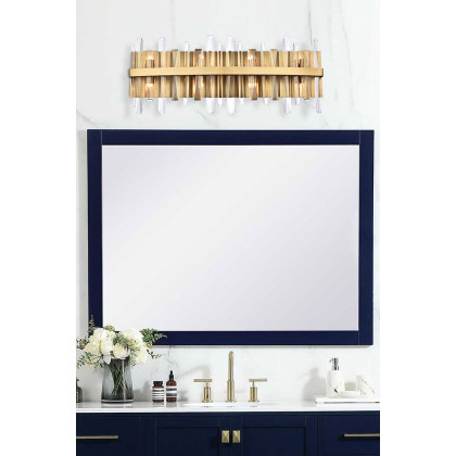 Elegant Wall Sconce - Satin Gold, L 30" (2200W30SG)