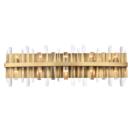 Elegant Wall Sconce - Satin Gold, L 36" (2200W36SG)