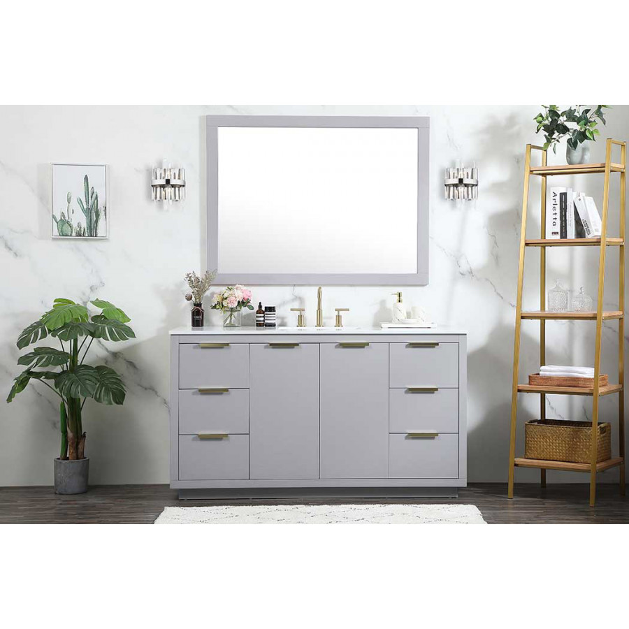 Elegant Wall Sconce - Chrome, L 8" (2200W8C)