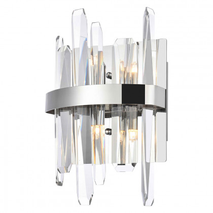 Elegant Wall Sconce - Chrome, L 8" (2200W8C)