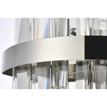 Elegant Wall Sconce - Chrome, L 8" (2200W8C)