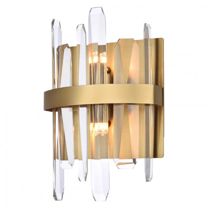 Elegant Wall Sconce - Satin Gold, L 8" (2200W8SG)