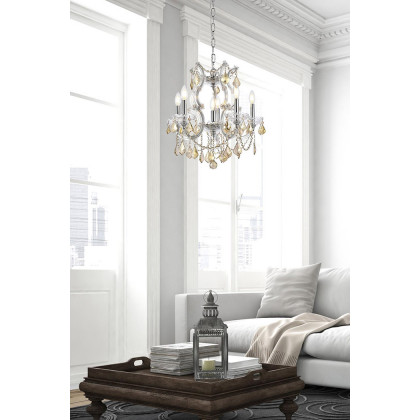 Elegant Hinkley Outdoor Porter - Chrome/Golden Teak, L 20" (2800D20C-GT-RC)