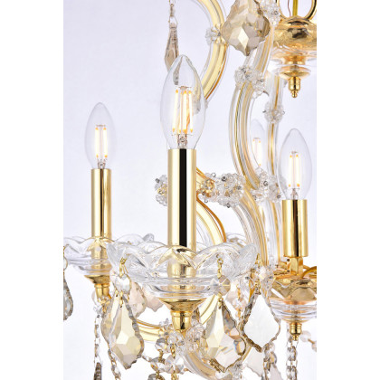 Elegant Hinkley Outdoor Porter - Gold/Golden Teak, L 20" (2800D20G-GT-RC)