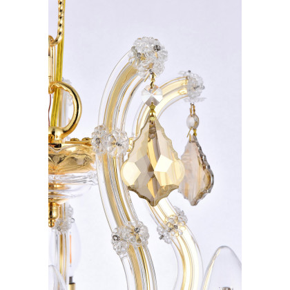 Elegant Hinkley Outdoor Porter - Gold/Golden Teak, L 20" (2800D20G-GT-RC)