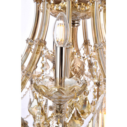 Elegant Hinkley Outdoor Porter - Golden Teak, L 46" (2800D46GT-GT-RC)