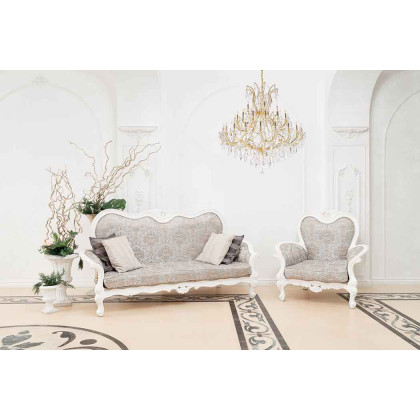 Elegant Maria Theresa 41 Light Chandelier - Gold, L 52" (2800G52G-RC)