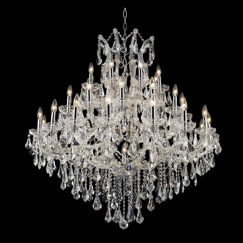 Elegant Maria Theresa 41-Light - Chrome, L 44" (2801G44C-RC)