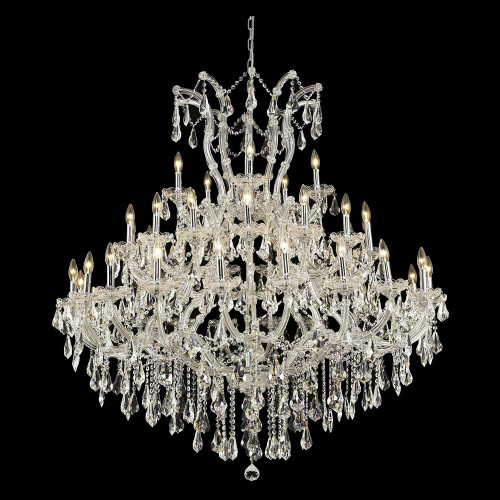 Elegant Maria Theresa 41-Light - Chrome, L 52" (2801G52C-RC)