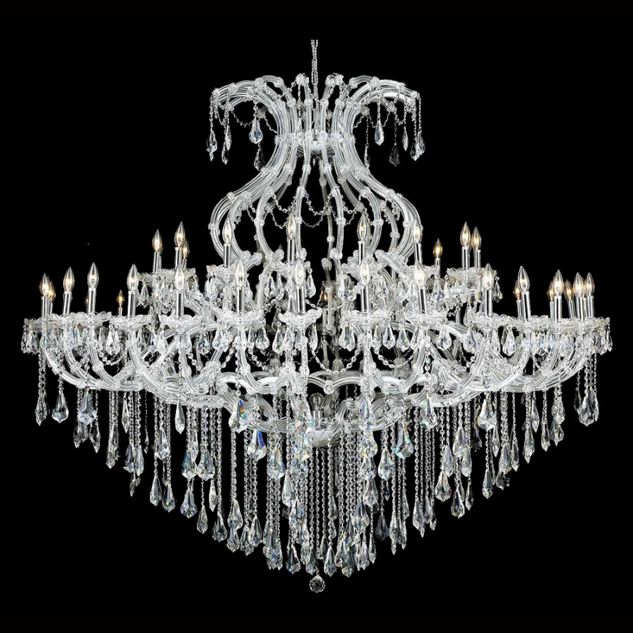 Elegant Maria Theresa 41-Light - Chrome, L 72" (2801G72C-RC)
