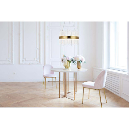 Elegant Chandelier - Gold, L 20" (3000D20G)