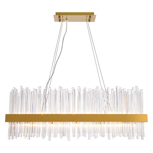 Elegant Chandelier - Gold, L 36" (3000G36G)