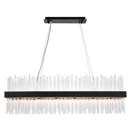 Elegant Chandelier - Black, L 42" (3000G42BK)