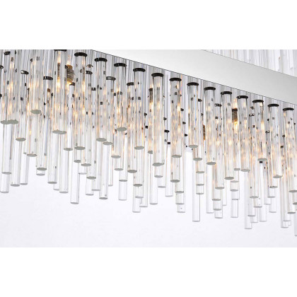 Elegant Chandelier - Chrome, L 42" (3000G42C)