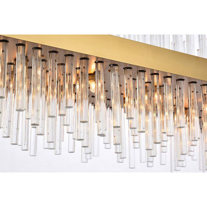 Elegant Chandelier - Satin Gold, L 42" (3000G42SG)