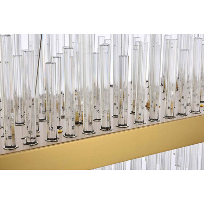 Elegant Chandelier - Satin Gold, L 42" (3000G42SG)