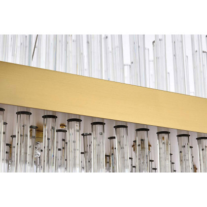 Elegant Chandelier - Satin Gold, L 42" (3000G42SG)
