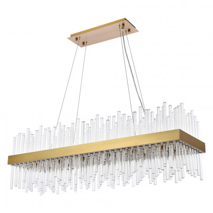 Elegant Chandelier - Satin Gold, L 42" (3000G42SG)