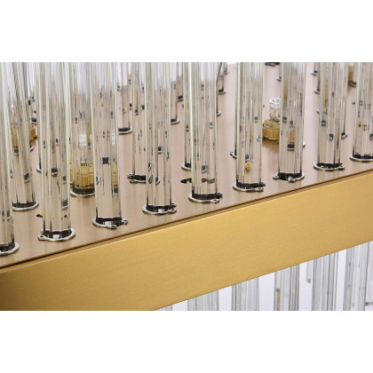 Elegant Chandelier - Satin Gold, L 48" (3000G48SG)