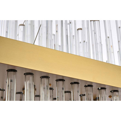 Elegant Chandelier - Satin Gold, L 48" (3000G48SG)