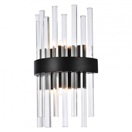 Elegant Wall Sconce - Black (3000W8BK)