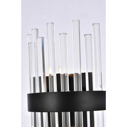 Elegant Wall Sconce - Black (3000W8BK)