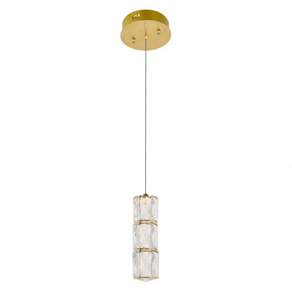 Elegant Pendant - Gold, L 6" (3500D1G)