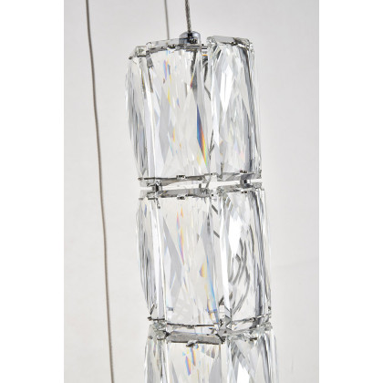 Elegant Pendant - Chrome, L 24" (3500D24C)