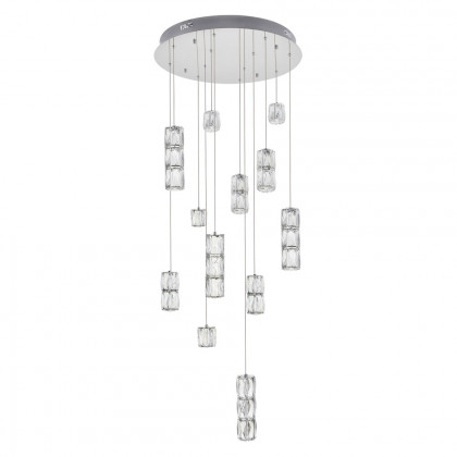 Elegant Pendant - Chrome, L 24" (3500D24C)