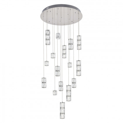 Elegant Pendant - Chrome, L 28" (3500D28C)