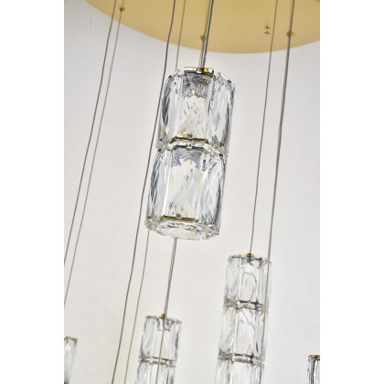 Elegant Pendant - Gold, L 28" (3500D28G)