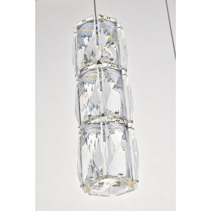 Elegant Pendant - Gold, L 12" (3500D3RG)