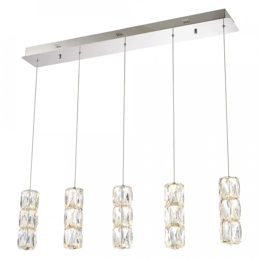 Elegant Pendant - Chrome, L 36" (3500D5C)