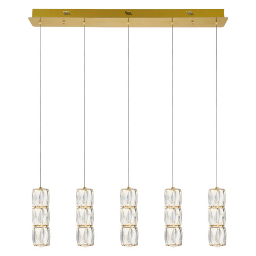 Elegant Pendant - Gold, L 36" (3500D5G)
