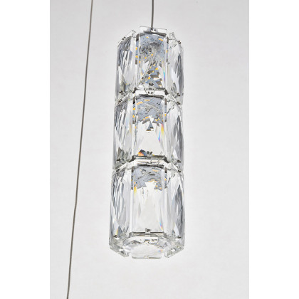 Elegant Pendant - Chrome, L 12" (3500D5RC)