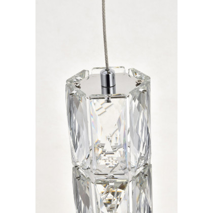 Elegant Pendant - Chrome, L 12" (3500D5RC)