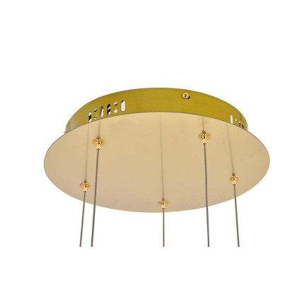Elegant Pendant - Gold, L 12" (3500D5RG)