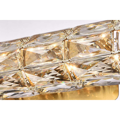 Elegant Valetta Led Wall Sconce - Gold, L 12" (3501W12G)