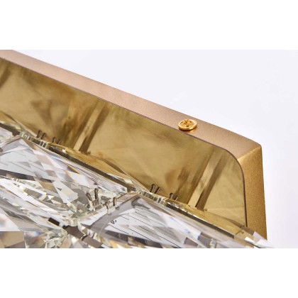 Elegant Valetta Led Wall Sconce - Gold, L 12" (3501W12G)