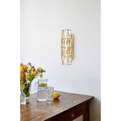 Elegant Valetta Led Wall Sconce - Gold, L 12" (3501W12G)