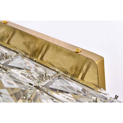 Elegant Valetta Led Wall Sconce - Gold, L 18" (3501W18G)